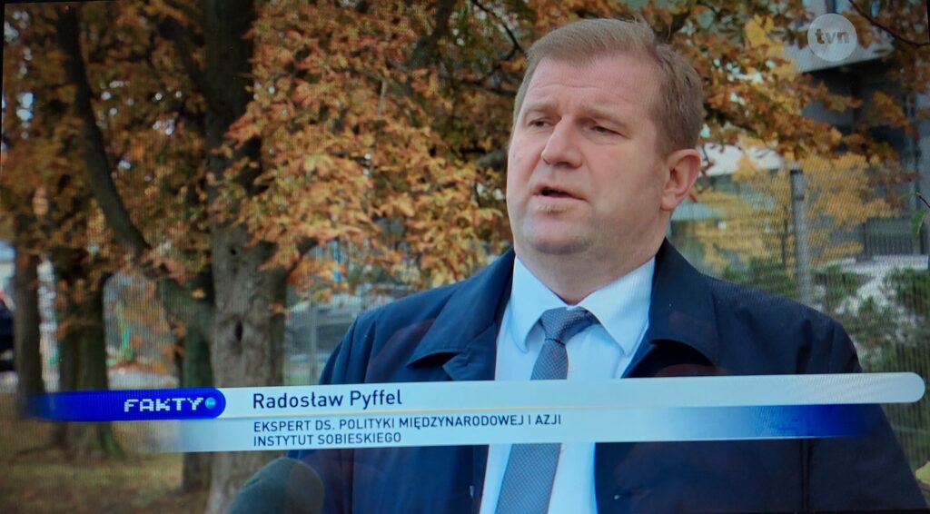 Radosław Pyffel w „Faktach” TVN