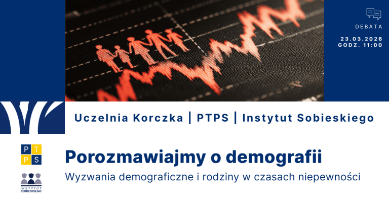 Cykl debat „Porozmawiajmy o demografii” – inauguracyjna debata pt. „Wyzwania demograficzne i rodziny w czasach niepewności”