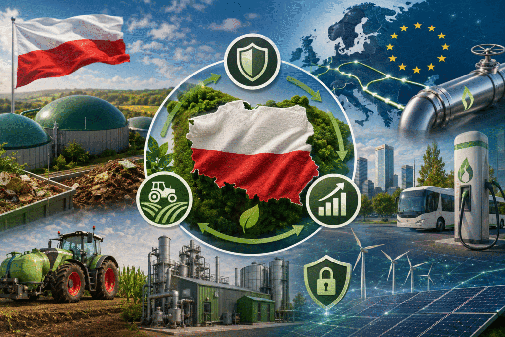 Transformacja energetyczna jako element bezpieczeństwa państwa – biometan jako narzędzie budowy odporności