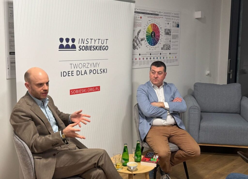 Spotkanie z Janem Śpiewakiem w siedzibie Instytutu Sobieskiego